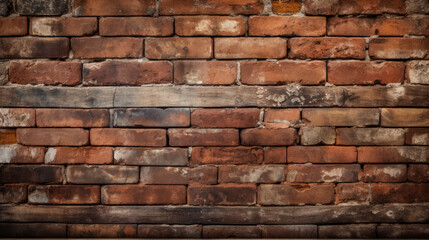 Rustic brick background 