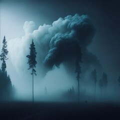 Smoke, Backgrounds, Fog.