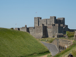 Fototapeta na wymiar Castillo de Dover, condado de Kent, Reino Unido