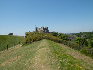 Fototapeta na wymiar Castillo de Dover, condado de Kent, Reino Unido