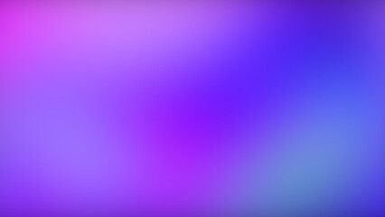Defocused glow. Neon gradient background. Fluorescent flare. Blur pink purple blue UV color light...