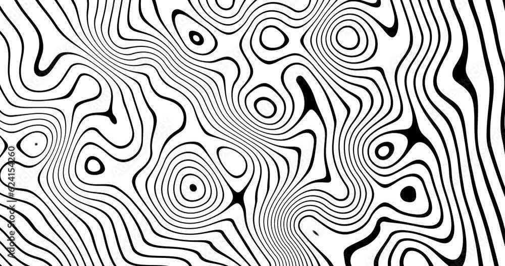 Poster wavy lines tech futuristic motion background. dynamic abstract line waving loop line. metaverse abst