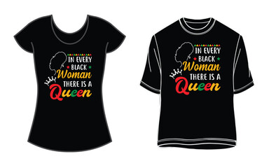 In every woman, there is a queen - for feminist quotes girl's T-Shirt,