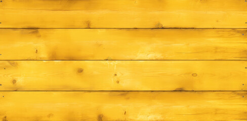 Naklejka premium Abstract grunge old yellow painted wooden texture, Wood board background.