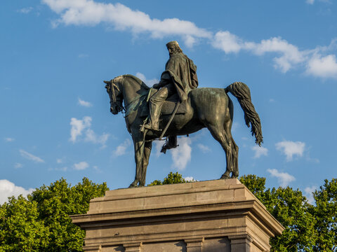 Monument to Garibaldi, Rome, Italy