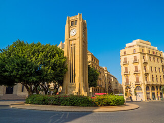 Obraz premium Nijmeh Square, Beirut, Lebanon