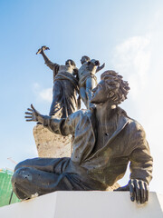 Obraz premium Monument at Martyrs' Square, Beirut, Lebanon