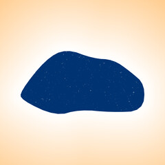 Bhutan shape on gradient background. Country map with scratch texture. Bhutan vibrant poster. Cool vector illustration.