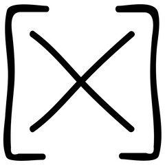 Line Icons of Mathematics and Sum

