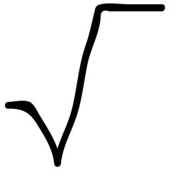 Line Icons of Mathematics and Sum

