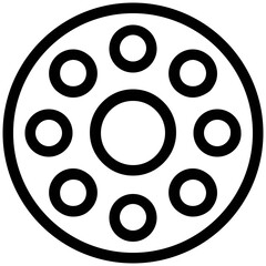 Pack of Sewing Linear Icons 

