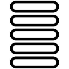 Fototapeta premium Collection of Sewing Equipment Linear Icons