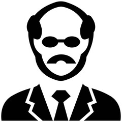 Bundle of Users Icons in Filled Style 

