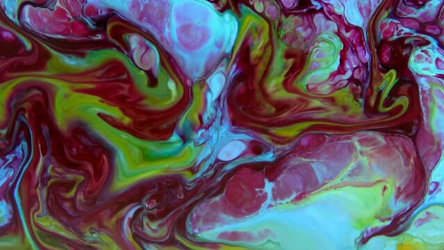 1920x1080 25 Fps. Very Nice Ink Abstract Galactic Colour Paint Liquid Concept Background Texture Video.
