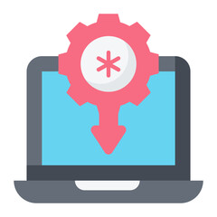 Applied Research Flat Icon