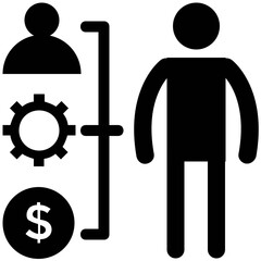 Pack of Characters Solid Icons 

