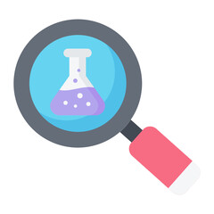 Scientific Research Flat Icon