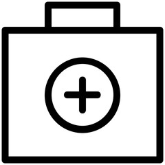 Linear Style Road Icons