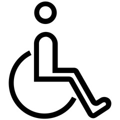 Linear Style Road Icons