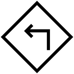 Linear Style Road Icons