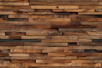 reclaimed wood Wall Paneling texture pattern | Generative AI
