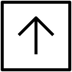 Trendy Road Signs Icons in Line Style 
