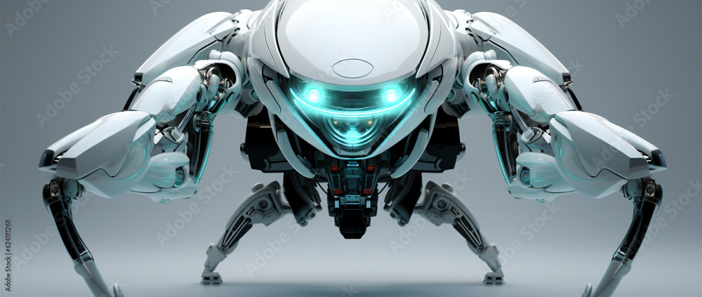 Aufkleber machine cyborg limb prosthetic hand robotic technology android arm future artificial security futuri
