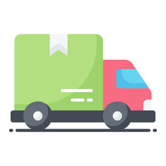 Packaging Move Flat Icon