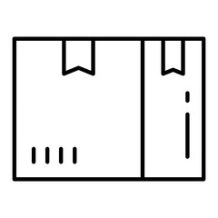 Product Box Line Icon