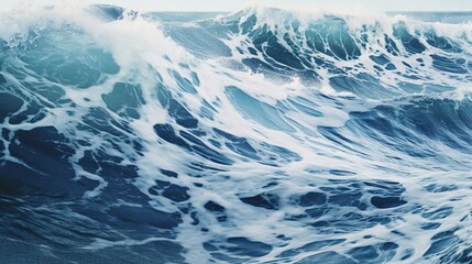 Obraz premium Wave of the Ocean during the Day