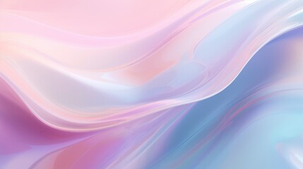 Pastel current background. Divorces, waves, lines, in pastel colors. Banner for advertising. AI generation.