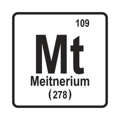 Element Meitnerium icon