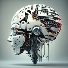 Fototapeta premium robotic brain