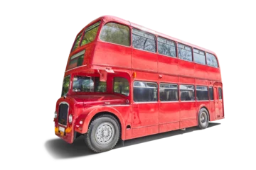 Foto auf Acrylglas Londoner roter Bus Beautiful old double decker bus from London