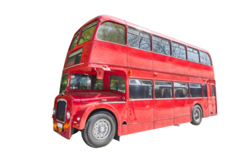 Beautiful old double decker bus from London