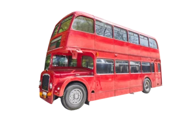 Papier Peint photo autocollant Bus rouge de Londres Beautiful old double decker bus from London