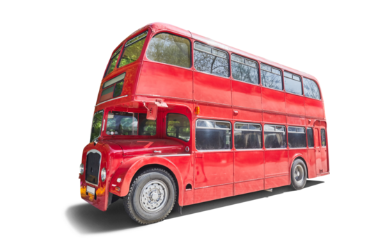 Beautiful old double decker bus from London