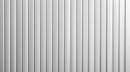 White corrugated metal texture surface or galvanized steel background. Generative ai.