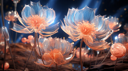 jellyfish in aquarium HD 8K wallpaper Stock Photographic Image
