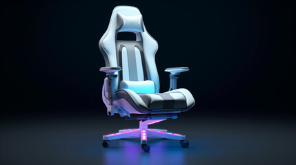Naklejka premium Superhero Themed Futuristic Gaming Type Chair