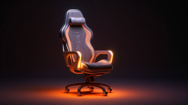 Superhero Themed Futuristic Gaming Type Chair