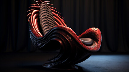 Superhero Themed Futuristic Gaming Type Chair