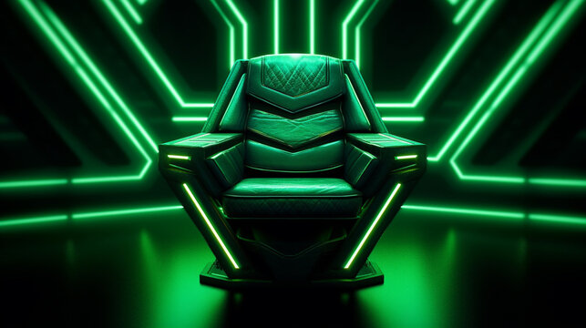 Superhero Themed Futuristic Gaming Type Chair