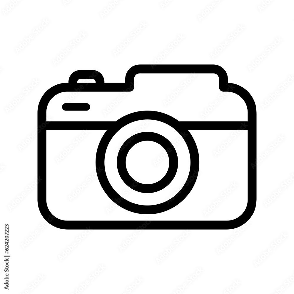 Poster camera icon ,camera icon illustration flat design for site app etc..eps