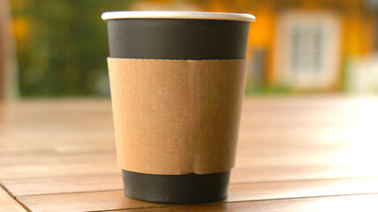 cup of coffee with cinnamon