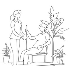 Academic medical flat illustrations, providing precise visual representations of complex medical concepts to enhance understanding and communication in the field of healthcare and medical education