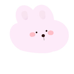 Lovely rabbit and friends