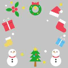 クリスマスのイラスト素材.3