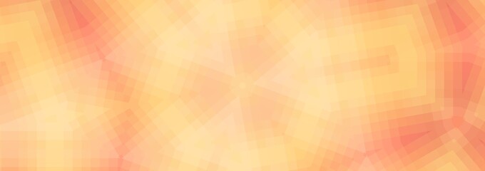 Abstract background of orange and yellow geometric shapes