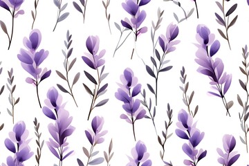 Fototapeta premium Seamless pattern with wildflowers